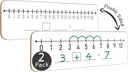 Dry Erase Number Line Lapboard 4x12 Double Sided 0-10/0-20