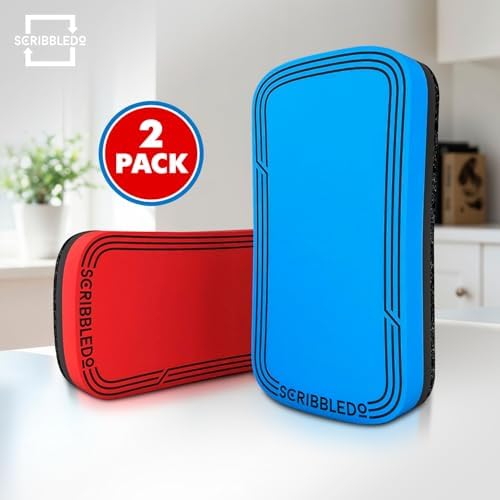 Magnetic Dry Erase Eraser (2 Pack)