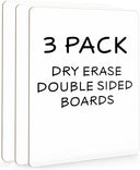 9x12 Inch Dry Erase Lapboards (3 Pack)
