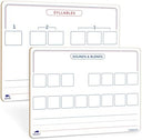 Elkonin Boxes Dry Erase Board 9x12 Inch