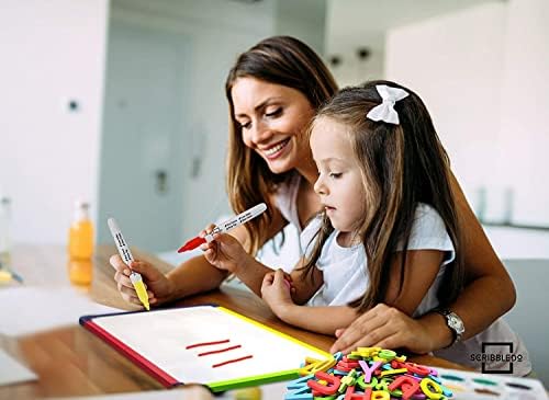 5 Pack 9"x12" Magnetic Dry Erase White Boards with Erasers