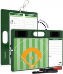Baseball Dry Erase Lineup Board 15x10.5 Double Sided (2 Markers)