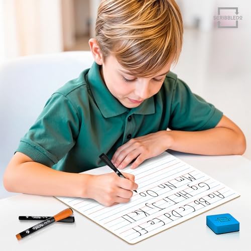 Handheld Lined Dry Erase Boards (5 Pack)