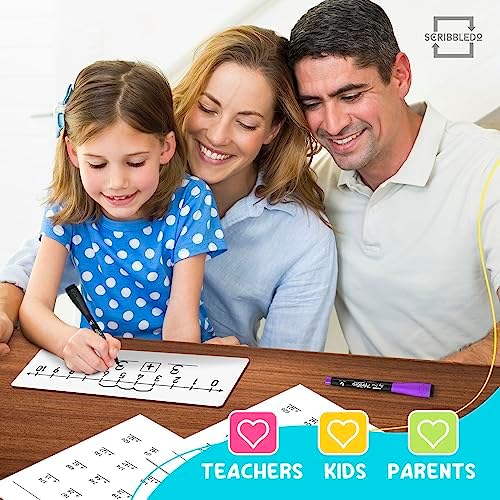 Dry Erase Number Line Boards 4x12 Double Sided 1-10/1-20 (10 Pack)