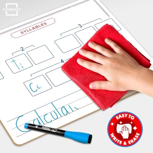 Elkonin Boxes Dry Erase Board 9x12 Inch