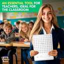 Dry Erase 100 Chart 9”x12” (10 Pack)
