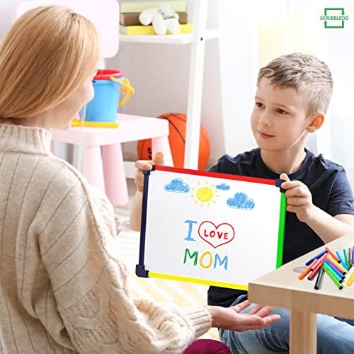 Portable 9"x12" Magnetic Mini Dry Erase Lapboard
