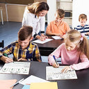 Place Value Board 9" x 12" Double Sided Dry Erase Boards (10 Pack)