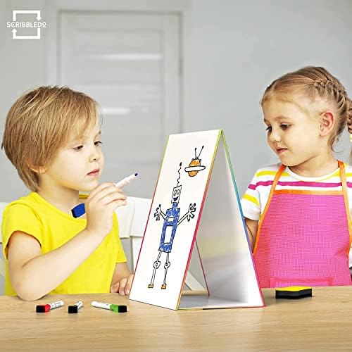 Tabletop Magnetic Dry Erase Whiteboard Easel