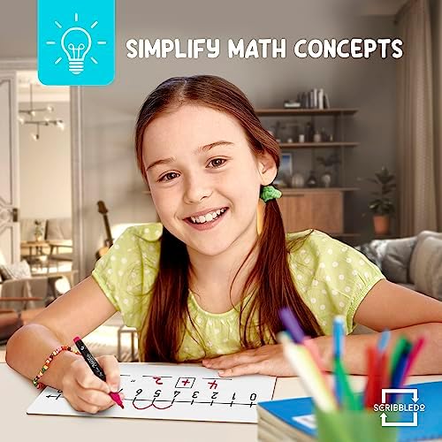 Dry Erase Number Line Boards 4x12 Double Sided 1-10/1-20 (10 Pack)