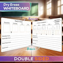 Place Value Board 9" x 12" Double Sided Dry Erase Boards