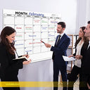 36"x48" Dry Erase Whiteboard Calendar