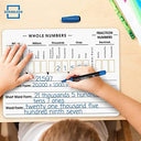 Place Value Board 9" x 12" (2 Pack)