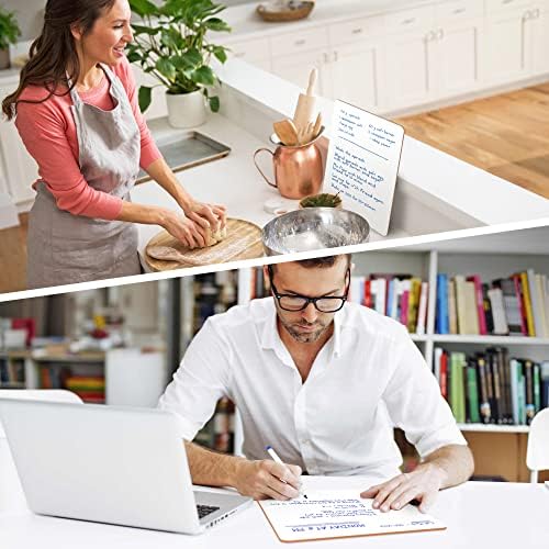 12 Pack Mini Dry Erase Whiteboards 9"x12" Double Sided