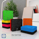 30 Pack Magnetic Whiteboard Erasers Assorted Colors Small