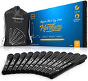 Dry Erase Markers Black Fine Tip with Eraser Cap (36 Pack)