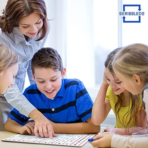 11" x 14" Dry Erase Multiplication Chart Whiteboard Double Sided