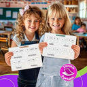 Phonemic Awareness Sounds & Blends Dry Erase Sheets 9”x12” Phonics (10 Pack)