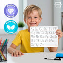 Double Sided Lined Dry Erase Whiteboards 9x12 (10 Pack)