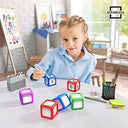 Dry Erase Blank Pocket Dice 2x2 Inches (4 Pack)
