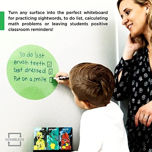 Colorful 11 inch Dry Erase Dots (8 Pack)