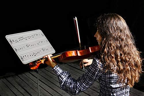 9" X 12" Double Sided Dry Erase Music Staff Whiteboard Lapboard