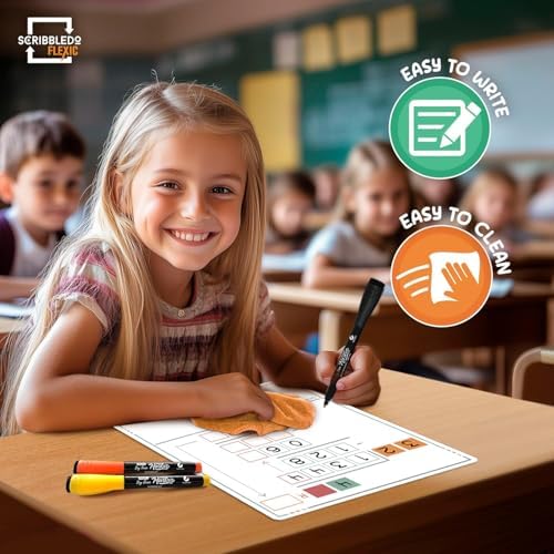 11”x14” Dry Erase Sheets (10 Pack)