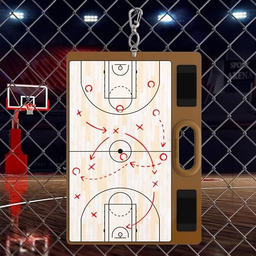 Basketball Dry Erase Whiteboard 15x10.5 Double Sided