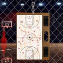 Basketball Dry Erase Whiteboard 15x10.5 Double Sided