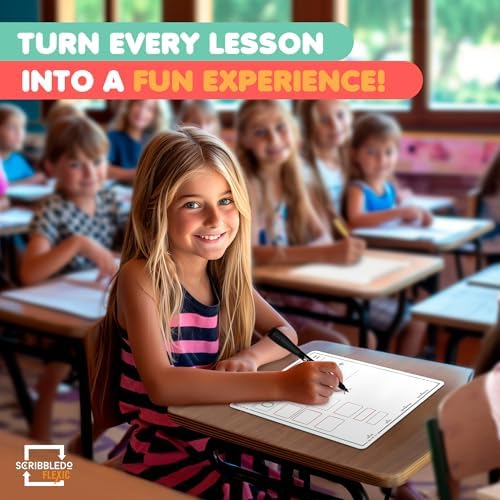 9"x12" Small White Board Dry Erase Sheets (10 Pack)