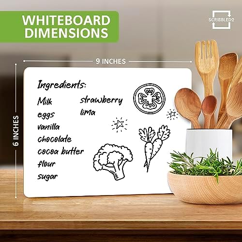 6x9 Inch Mini Dry Erase Whiteboard Lapboard