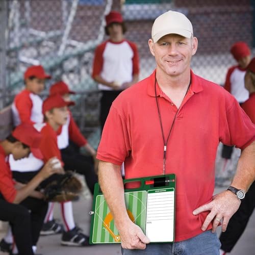 Baseball Dry Erase Lineup Board 15x10.5 Double Sided (2 Markers)