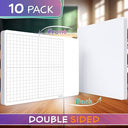 XY Graph Dry Erase Sheets 11”x14” 10 Pack
