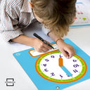 Dry Erase Learning Demonstration Clock