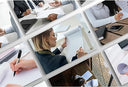 Dry Erase Clipboard Double-Sided 9"x12" White