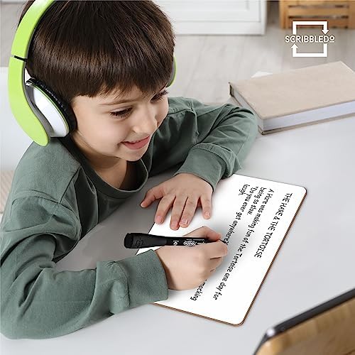 6x9 Inch Mini Dry Erase Whiteboard Lapboard