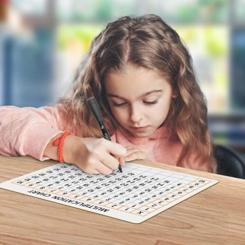 Double Sided Dry Erase Division Multiplication Whiteboard