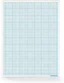 Dry Erase Graph Whiteboard 9" x 12" Double Sided with Grid