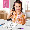 Dry Erase Double Sided Division Chart Whiteboard 9x12Inch
