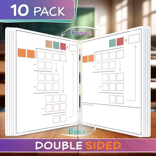 11”x14” Dry Erase Sheets (10 Pack)