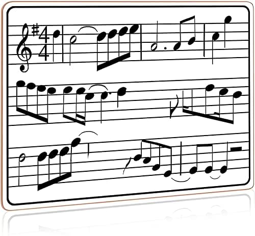 9" X 12" Double Sided Dry Erase Music Staff Lapboards (5 Pack)