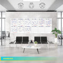 Extra Large 100"x36" 12-Month Dry Erase Whiteboard Monthly Planner