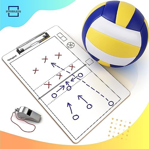 Volleyball Dry Erase Rotation Board 15x9 Inch