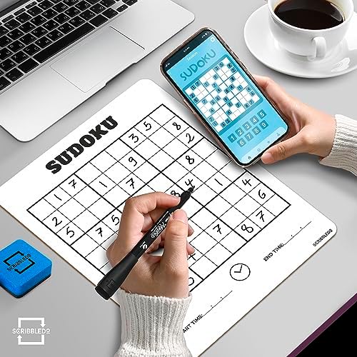 9”x12” Dry Erase Sudoku Whiteboard