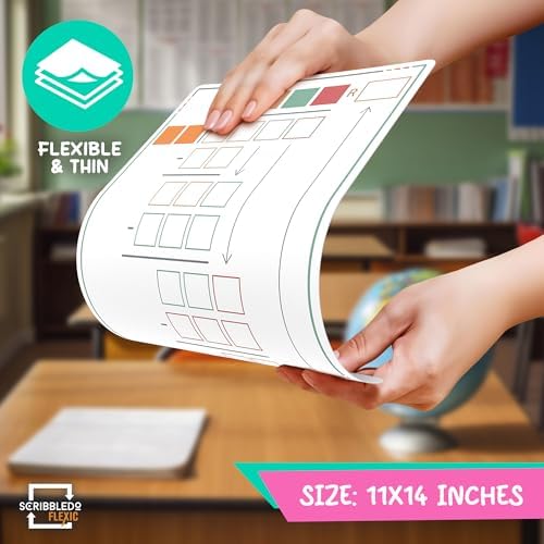 11”x14” Dry Erase Sheets (10 Pack)