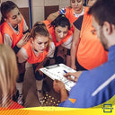 Volleyball Dry Erase Rotation Board 15x9 Inch