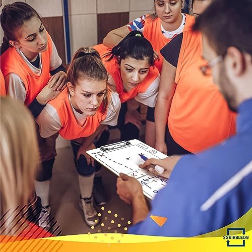 Volleyball Dry Erase Rotation Board 15x9 Inch