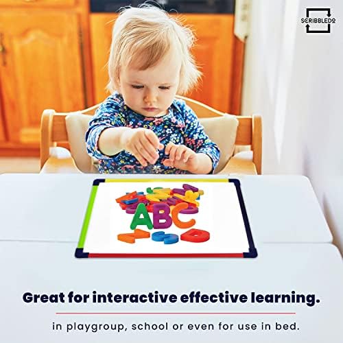 Portable 9"x12" Magnetic Mini Dry Erase Lapboard