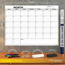 36"x48" Dry Erase Whiteboard Calendar