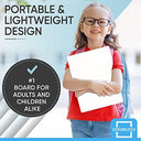Dry Erase Whiteboard Lapboard 11" x 14" Double Sided